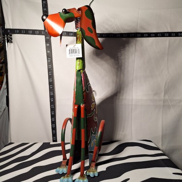 NWT Dog Statue/Figurine Metal Art - Picture 2 of 5